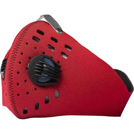 Máscara protectora anticontaminación de grado militar  Protege contra el smog, los gases de escape, el polvo y el polen rojo. (1/4)