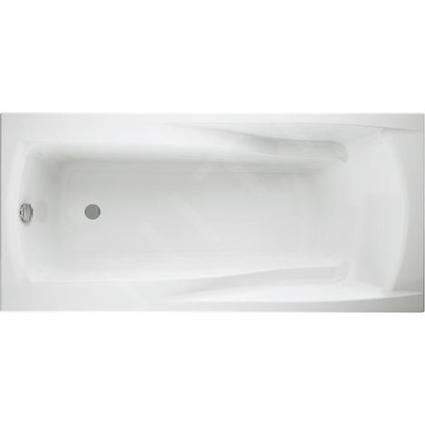 Cersanit Zen - Baignoire 180 x 85 cm, pieds inclus, blanc S301-129 (1/3)