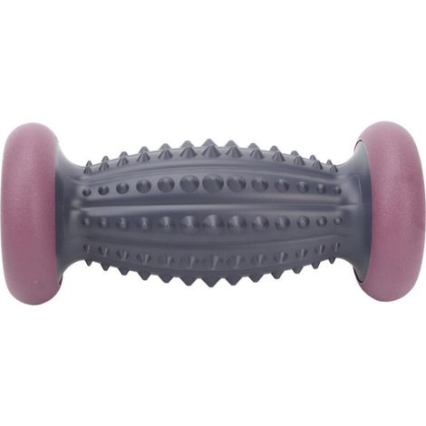 Rouleau de massage pour pieds et jambes - Soulage les douleurs musculaires et la fasciite plantaire - Noir