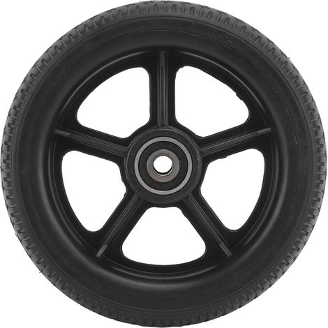 Roue de scooter électrique 6,5 pouces antidérapante increvable en caoutchouc avec moteur pour remplacement (1/5)