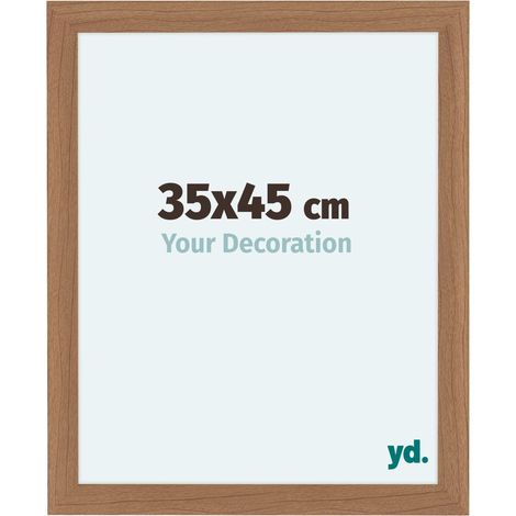 yd. - Cadre photo 35x45 - Noyer clair - MDF - Como (1/5)