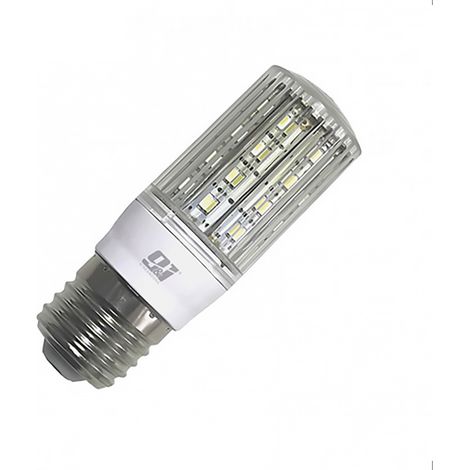 ORION91 Pack x 12 unidades Bombilla LED E27 Mazorca Mini 5W 40W 470lm Blanco Frío 6000k Nine&One