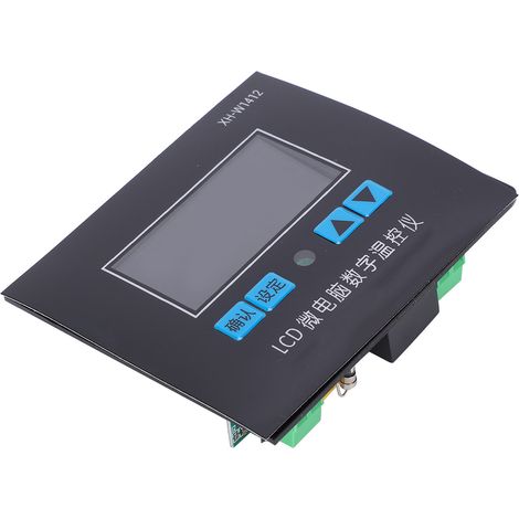 XHW1412 220V digitaler elektronischer Thermostat mit LCD-Bildschirm, Mikroprozessor-Temperaturregler, präzisem Steuermodul für Heizung und Kühlung. (1/5)
