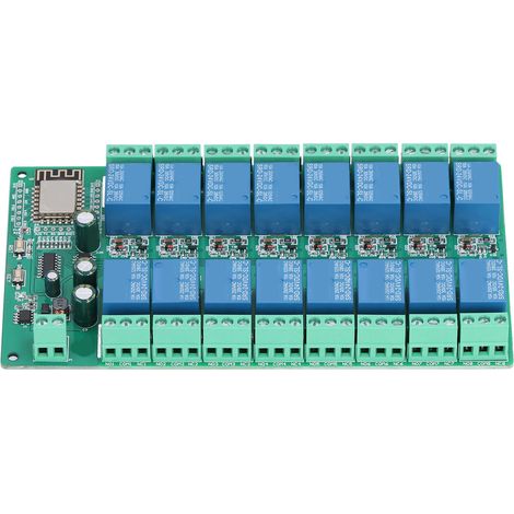 Module relais 16 canaux WiFi avec télécommande, carte de développement 24 V CC pour ESP8266 (1/5)