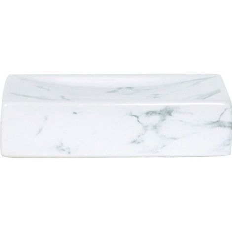 Porte Savon Céramique TOSCANA Blanc MSV (1/3)