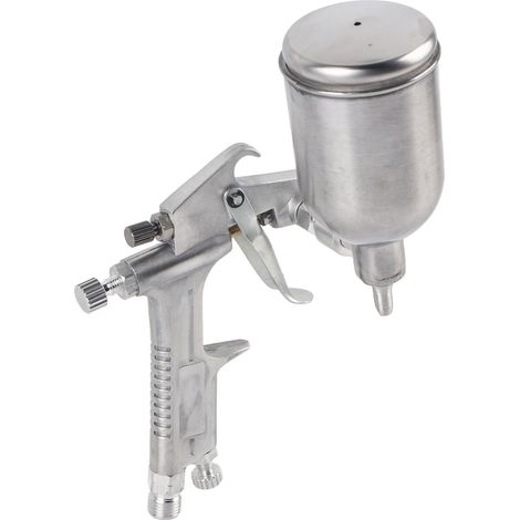 Pistolet à peinture pneumatique F-2, buse de 0,5 mm, capacité de 125 ml, alimentation par gravité (1/5)