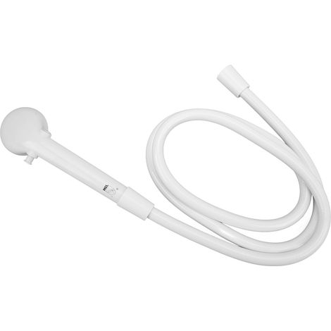 Pommeau de douche à main avec flexible de 1,5 m (4,9 pi), débit de 9,5 à 19 l/min (2,5 à 5 GPM), portable pour camping-car, caravane et bateau. (1/5)