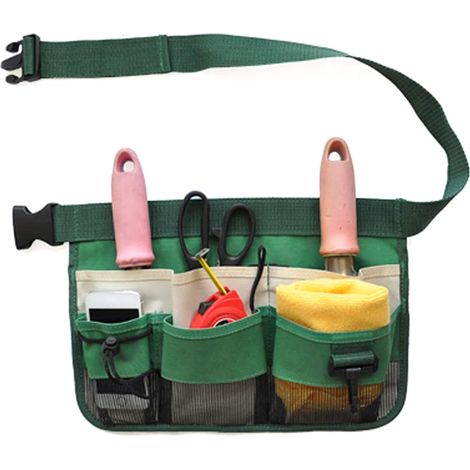 Gartengerätetasche aus Oxford-Gewebe, Hängebeutel zur Reinigung von Werkzeugen, Schnellbefestigung. (1/4)
