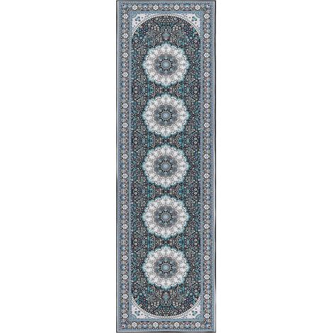 Teppich GEDIZ Blau 60 x 200 cm