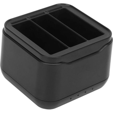 Chargeur de batterie à 3 ports pour Insta360 Ace et Ace Pro avec rangement pour 3 cartes mémoire - Accessoires pour caméras d'action (1/5)
