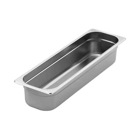 Bac gastronorme inox GN 2/4 profondeur 40 mm - ATOSA