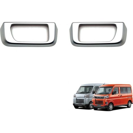 1 paire de baguettes de finition pour poignées intérieures de porte-bagages Daihatsu ATRAI / HIJET CARGO (modèles 22+). (1/4)