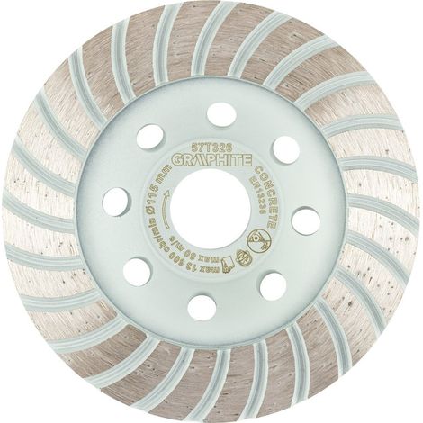 Disque diamant graphite turbo 115 mm 22,2 mm sec (1/3)