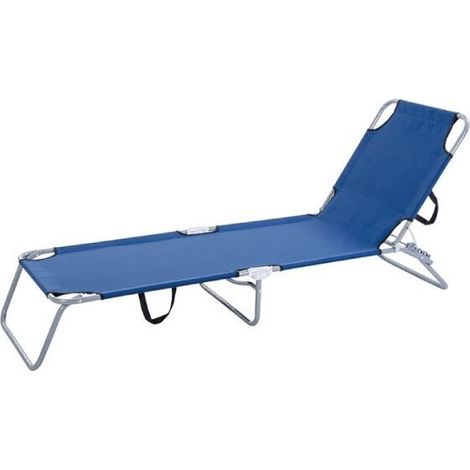 Lettino olbia blu 185x55x24 - biacchi ettore (1/2)