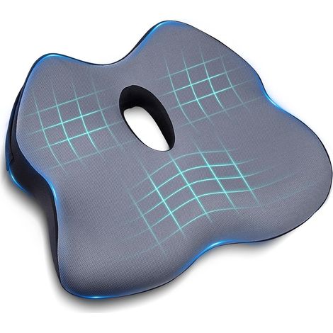 Coussin de rebond lent coussin de pet de hanche, noir, 450 400 95mm (1/5)