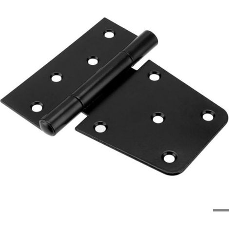 Lot de 4 charnières de portail de jardin pliables robustes pour abri de jardin en bois (1/5)