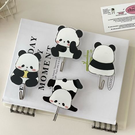 Stück Panda Wandhaken Handtuchhalter Badezimmer Edelstahl (1/5)