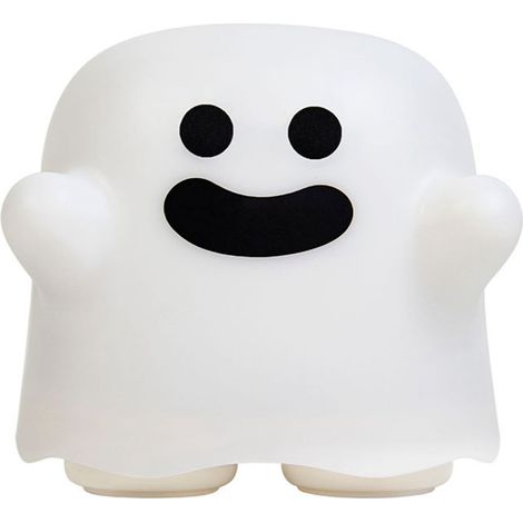 Veilleuse Fantôme USB Rechargeable à Lumière Adjustable Mini Lampe de Table pour Nursery et Dorm