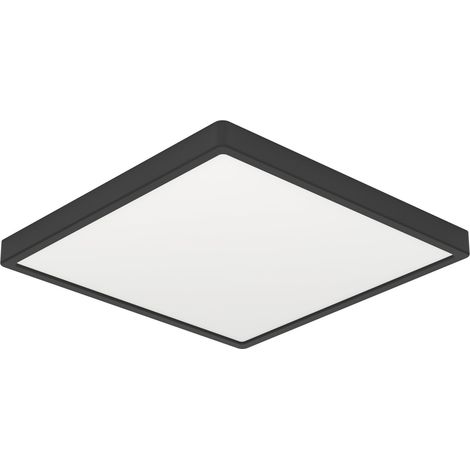 Plafonnier LED Fueva 6, lampe de plafond carrée, luminaire en saillie (1/5)