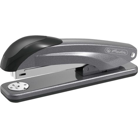 Agrafeuse en métal pour agrafes n° 24/6, anthracite métallisé, 1 pièce (1/5)