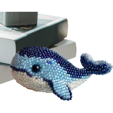 Kit de Broderie de Perles - Kit de Création Animaux Marins 3D en Perles à Repasser pour Débutants et Adultes - Fournitures d'Artisanat de pour Femmes Mères et Famille