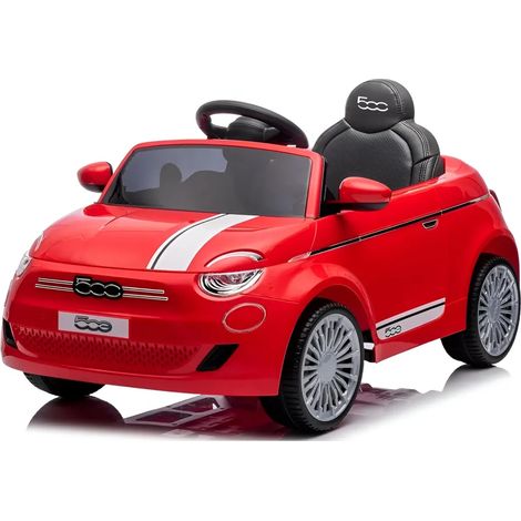 Auto Elettrica Bambini FIAT 500 10,8V Rosso Batteria Ricaricabile (1/4)