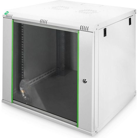 Digitus DN-19 12U-6/6-EC étagère Rack monté sur Le Mur Gris