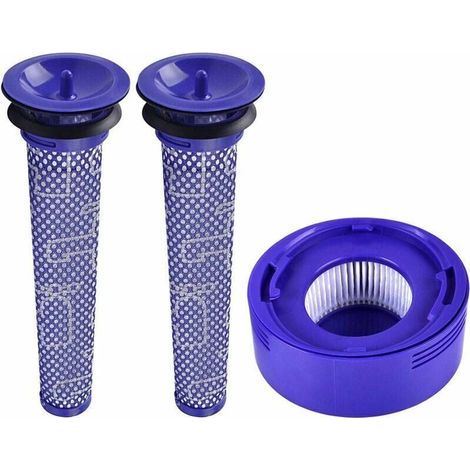 Kit de Filtre pour Dyson V8 V7 Absolute Animal Aspirateur, HEPA Filtre Accessoire de Rechange (1/4)