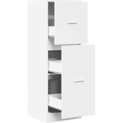 Maison Exclusive - Armadietto da Farmacia Bianco 40x41x118 cm in Truciolato