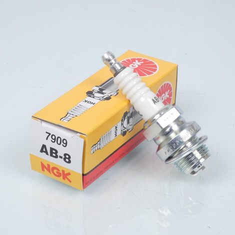 Bougie d'allumage NGK pour moto neige Aktiv 440 A600 1976 à 1979