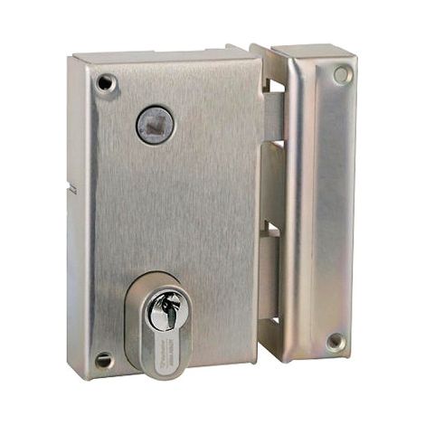 Serrure En Applique 7217 Pourcylindre Profil Europeen - Verticale - Fo Uillot - Gauche (1/3)