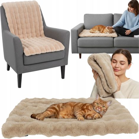 Tappetino per cuccia per cani, copridivano/letto morbido e protettivo 60x90 cm WOBELL