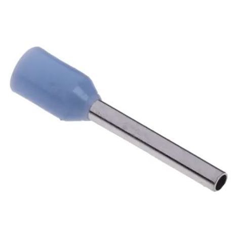 Embout de câblage RS PRO, 0.25mm², Bleu clair, longueur 8mm