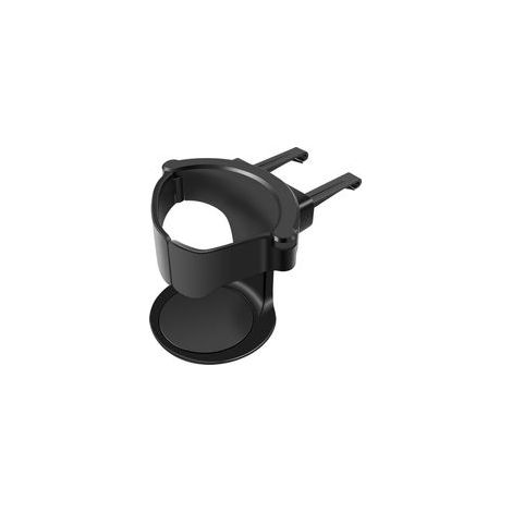 Porte-gobelet universel réglable pour grille d'aération de voiture, porte-gobelet en ABS – Noir (1/5)