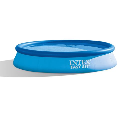 Intex 28130NP – Piscina Fuori Terra Easy Set Rotonda, 5621 L, PVC, Azzurro, 366x76 cm (1/10)