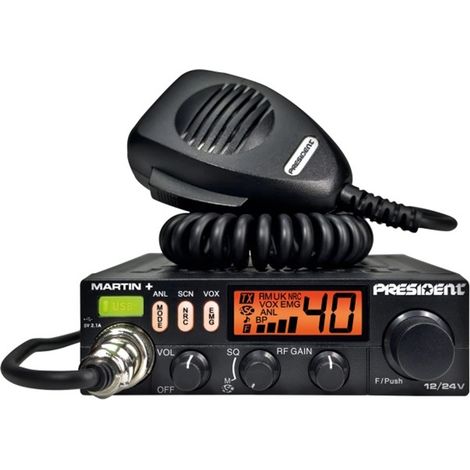 Radio CB Martin Plus USB 12/24V ASC ANL 40 canali (1/4)