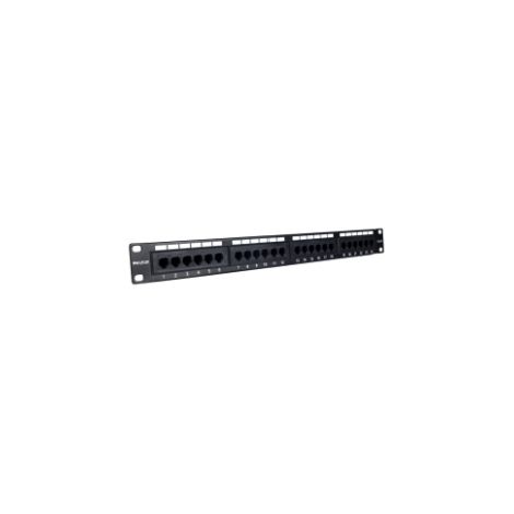Phasak 24 puertos Cat 6A FTP DUAL BLOCK 1U