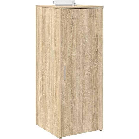 vidaXL Storage Cabinet Sonoma Oak 40x45x103,5 cm Engineered Wood (1/5)