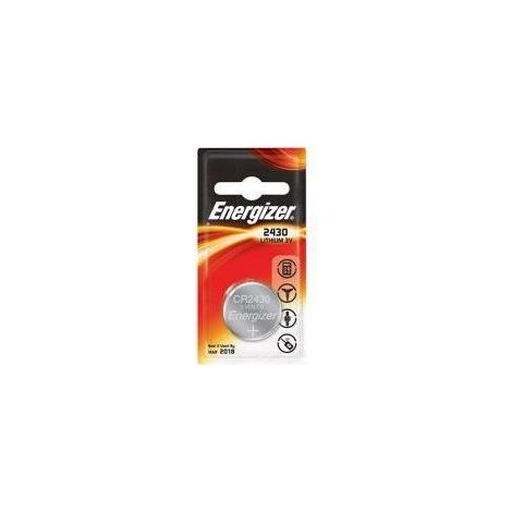 Energizer ENCR2430 Batteria a Bottone al Litio CR2430 3V 285 mAh 1 pz colore Argento