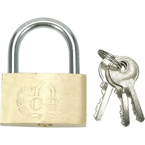 Lucchetto in ottone Vorel da 60 mm