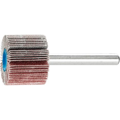 PFERD TOOLS Korund Fächerschleifer F Ø 25x20mm Schaft-Ø 6 mm A120 für Feinschliff und Finish 10 Stk (1/5)