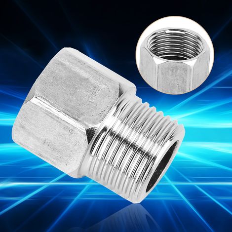 pièces G1/2” Raccords de tuyauterie en acier inoxydable Adaptateur Connecteur pour salle de bain et cuisine (C) (1/5)