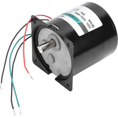 Moteur synchrone AC 60W XD80KTYZ, grande torsion, 10 tr/min, 220V, pour CNC et machines-outils, sens horaire/anti-horaire.