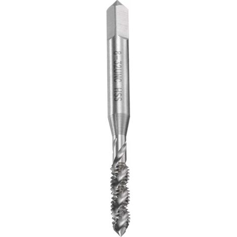 Taraud machine - 8-32 UNC, HSS, pas à droite, pour aluminium (1/5)