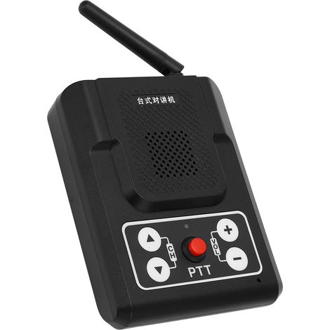 Interphone de bureau 80 dB 5 W, fixation murale, fréquence réglable, système de communication domestique, AC 100-240 V, prise américaine (1/5)