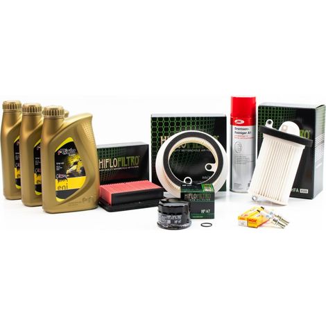 Kit Entretien Révision pour YAMAHA XP 500 TMAX de 2008 à 2011 - Huile ENI I-RIDE SCOOTER 10w40 3L