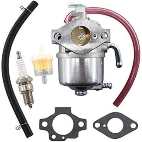 Carburateur pour moteurs 4 temps Kawasaki FC150V et John Deere 14SB – Joint de filtre à carburant et bougie d'allumage inclus – Remplace 15003-2364, AM121151 - AM124620 (1/4)