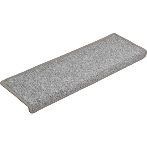 Maison Exclusive - Stufenmatten 30 Stk. 65x21x4 cm Hellgrau Recht