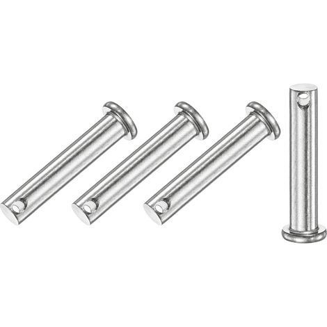 Broches à Tête Plate - 4 Pièces - Acier Inoxydable 304 - Fixation Mécanique - Gréement de Bateau - M8 x 45mm (1/5)