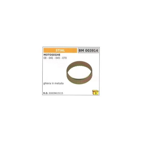 Virola de metal piñón de arranque compatible motosierra STIHL 08 - 041